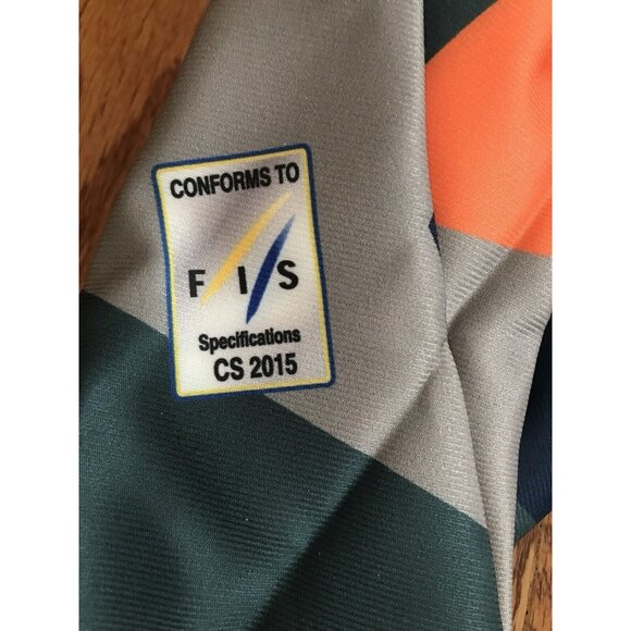 Spyder Ski Race Suit Mens Size Large L Orange Performance GS $700 - Picture 5 of 10